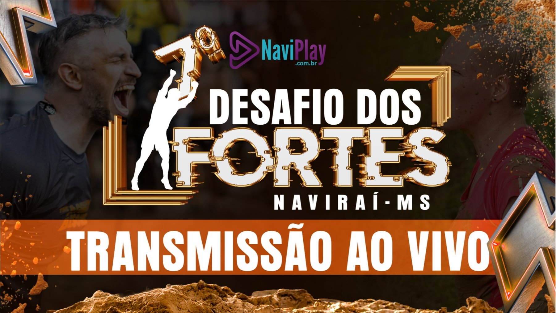 7º Desafio dos Fortes acontece neste domingo em Naviraí