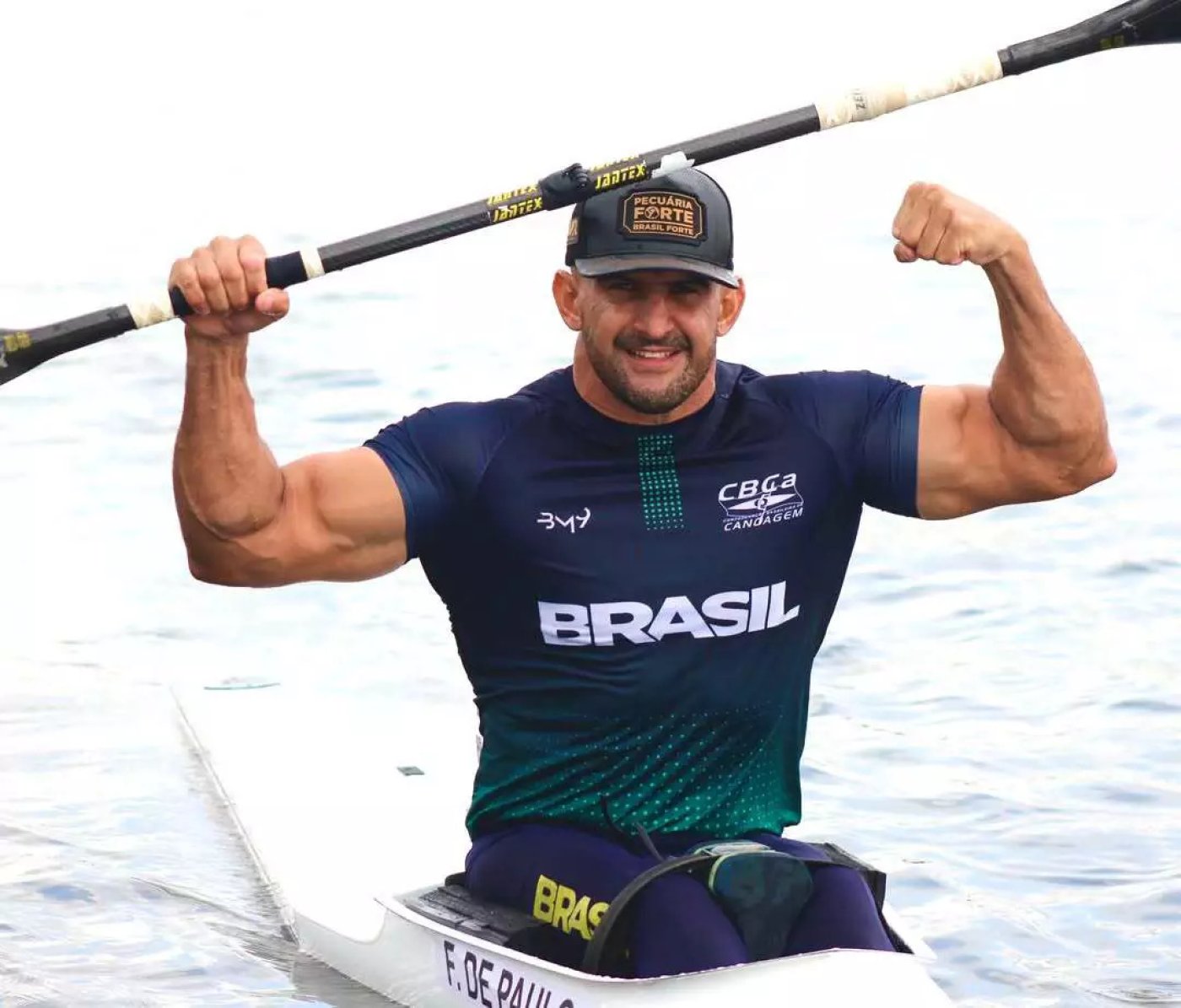 Paratleta de Itaquiraí conquista ouro na Copa do Mundo de Paracanoagem na Alemanha
